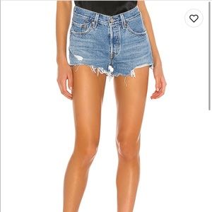 Levis’s 501 Mid Rise Shorts